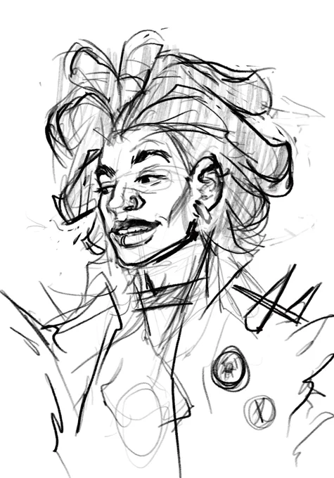 Morning cafe sketches: Hobie sees anarchy and some really fun gestures of The Spot.  #SpiderManAcrosstheSpiderVerse