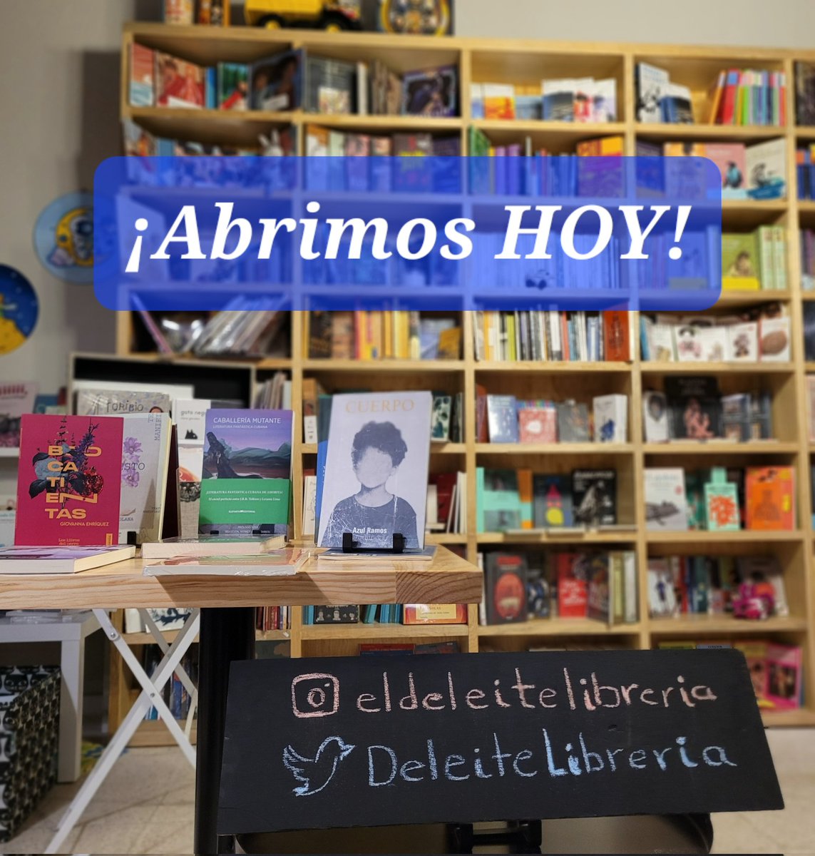 El Deleite Librería tweet media