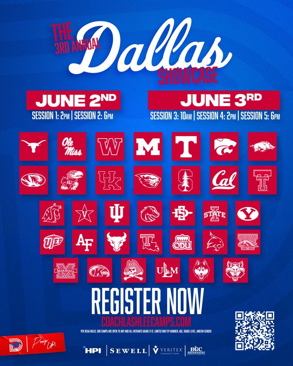 Bryanrudd2006's tweet photo. In my home state of Texas and ready to put in some work today! #StateofDallas @PatriotHS_FB @FinnertySean @SMUFB https://t.co/9cKq54WHZP