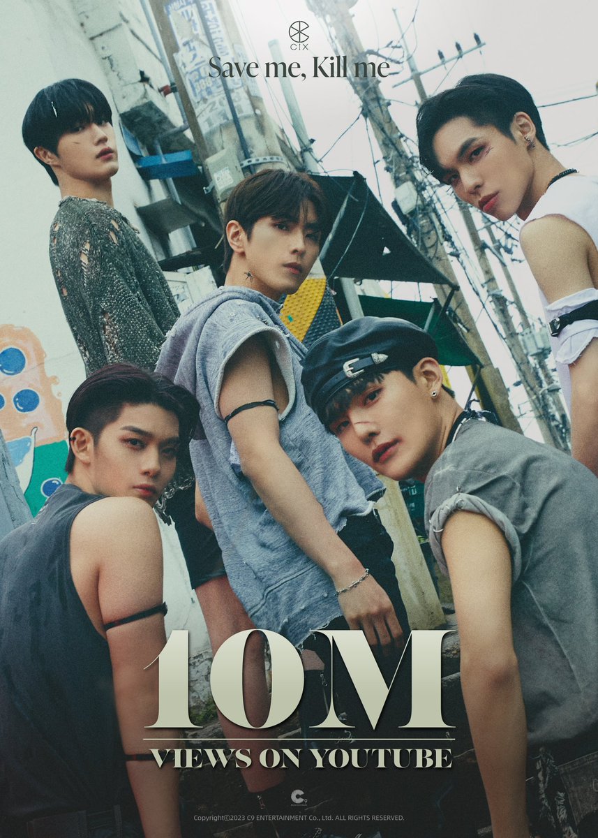 CIX(씨아이엑스) - 'Save me, Kill me' hits 10M views on YouTube!

▶️ youtu.be/ZkR33wOTTcA

#CIX #씨아이엑스 #BX #승훈 #배진영 #용희 #현석 #OK_Episode2 #ImOK #SavemeKillme