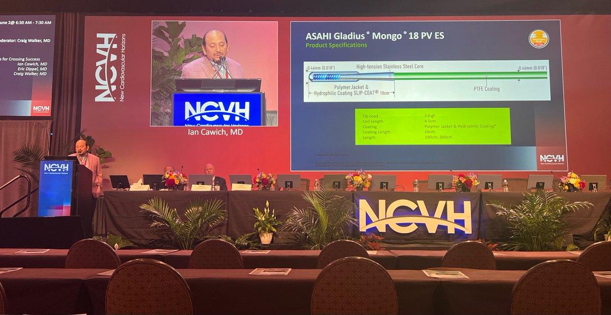AIU_Medical's tweet image. #NCVH2023 — Dr Ian Cawich presenting about the new Gladius Mongo PV 18 ES at ASAHI’s Breakfast Symposium

#BreakfastWithChampions #GladiusMongoPV18