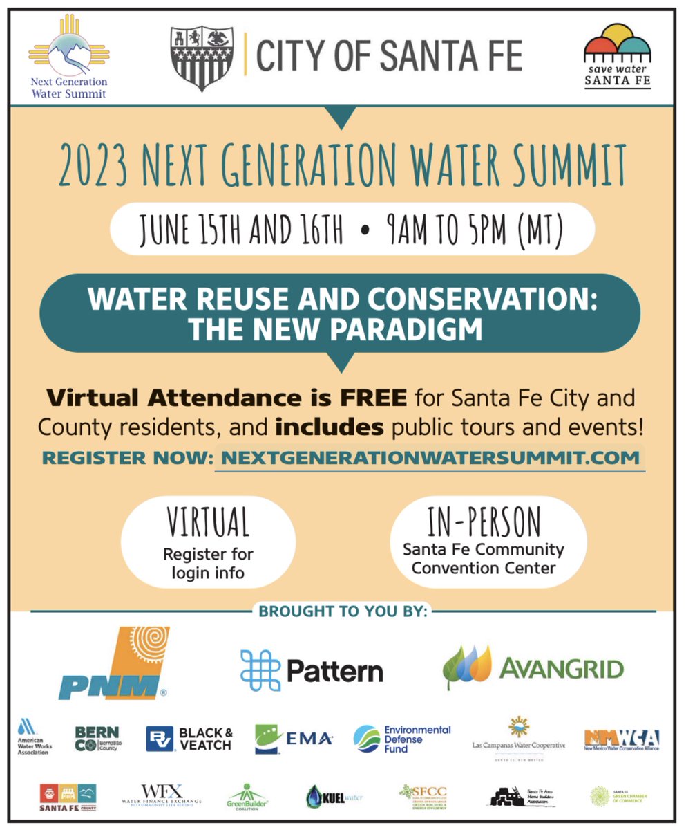 SFWA (@santafeh2o) on Twitter photo 