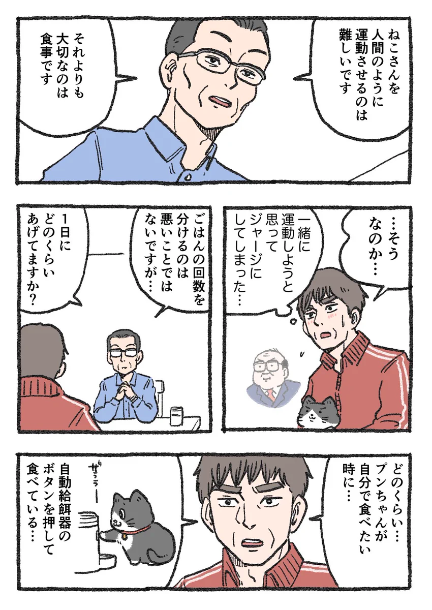 「ねこ転」その119が公開！プンちゃんが痩せる方法はあるのか…！？