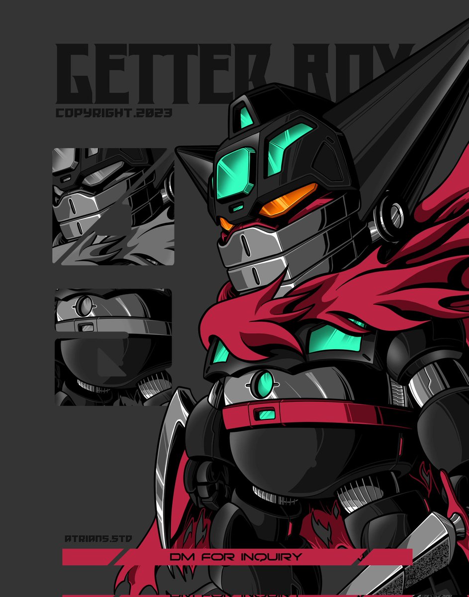 Adde_Odin's tweet image. Getter Boy (Getter Robo in Chibi Style Mech)
#getter #Robo #shingetter