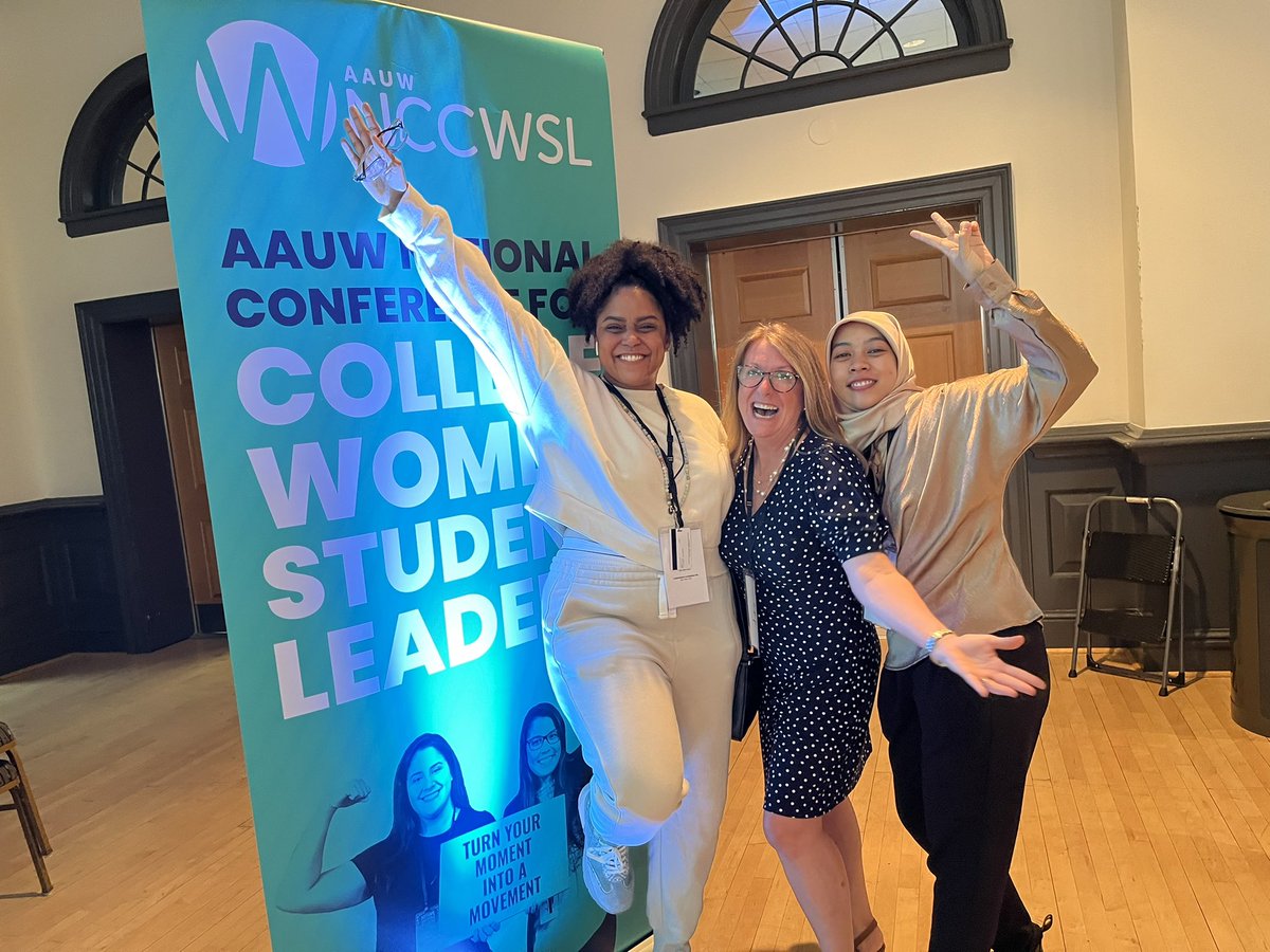 cclorente's tweet photo. The time for equity is now. We’re stepping into our power, “rooting our decisions in humanity, dignity and respect!” Thanks @MindaHarts for teaching us up! Loving my @NOVAcommcollege women student leaders! @AAUW @NOVA_AL_WHW #nccwsl2023 https://t.co/d7AkYphWNc