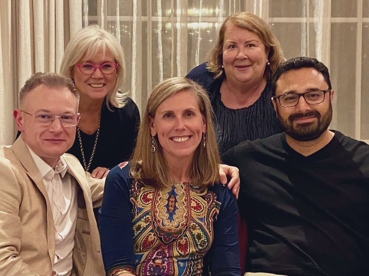 stacy_hurt's tweet photo. Just a few members of our awesome team at @Parexel who works so hard #WithHeart every day to improve the lives of #cancer survivors like me. Grateful to be here at #ASCO23 with them 💕 Come see us at Booth #5113 #oncology #clinicaltrials #research #onctwitter https://t.co/cdjQuZ5s2w