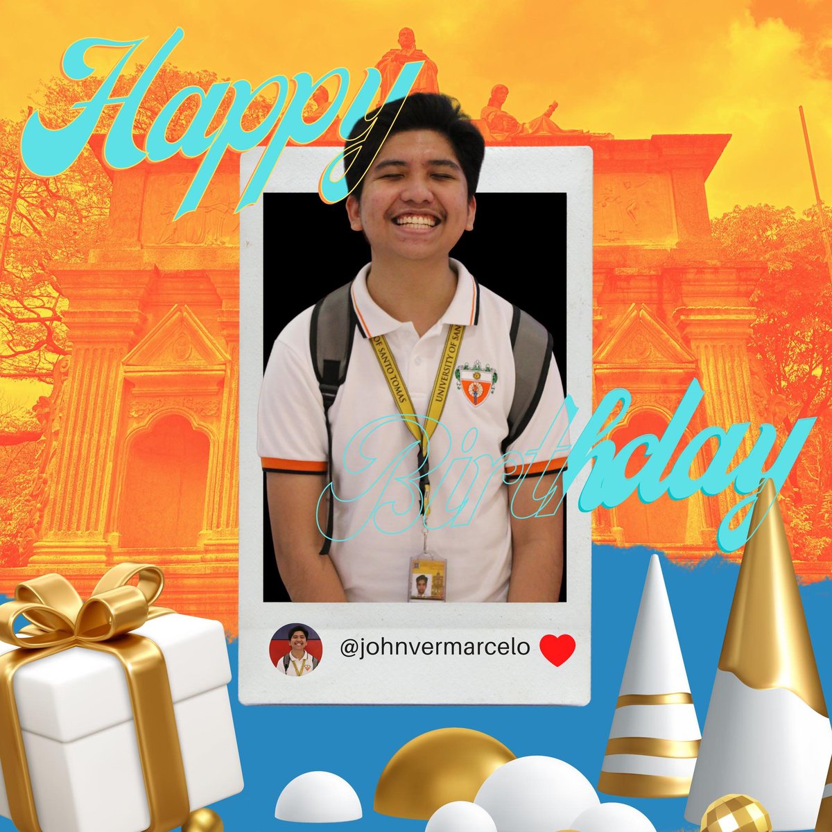 1E1blockada's tweet photo. [#1E1MOREYEAR]

Hey! Hey! Hey! It's June 3 and it's time to celebrate Mr. Marcelo's A VERy Happy Day!  

We hope you enjoy your day! See you next school year!

#HappyVERDaytoyou #VERysaya https://t.co/9eYQyXGrxZ