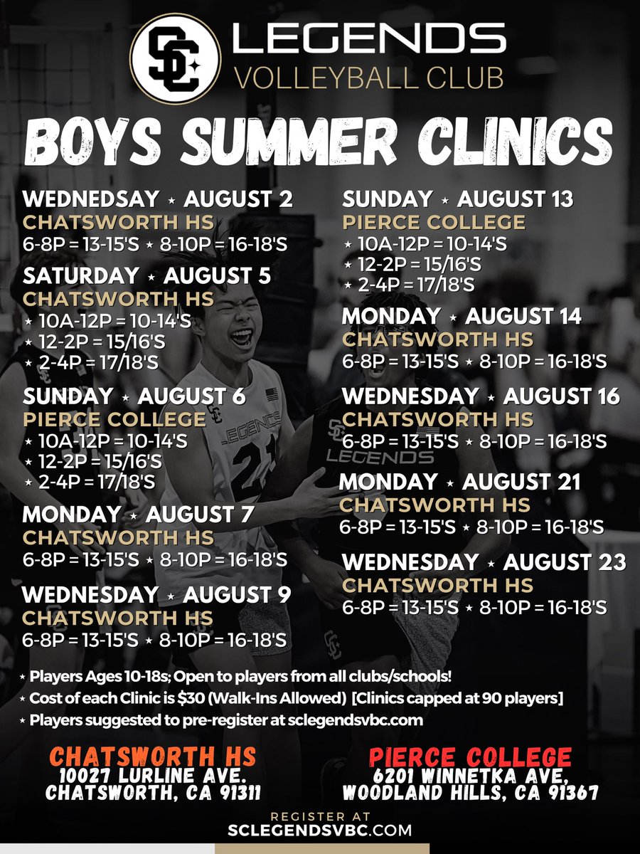 SC Legends VBC tweet media