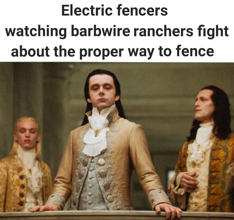 It's a good weekend to fence