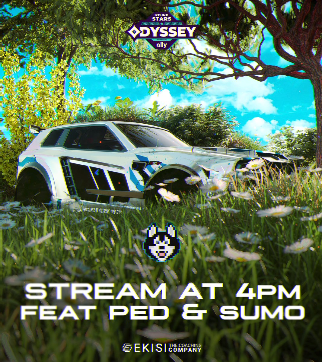 TeamHSKgg's tweet photo. Come watch Team HOSKY compete in Rising Stars Odyssey today at 4PM BST!

Our roster for this tournament will be:

@smashyrl 🇬🇧
@fleikoo 🇫🇷
@Parka_RL 🇫🇷
@CoachStainly 🇬🇧

Thanks to Parka for stepping in!

Find us on twitch here: 
https://t.co/JSozIuck1h https://t.co/WSMs7Eba1o