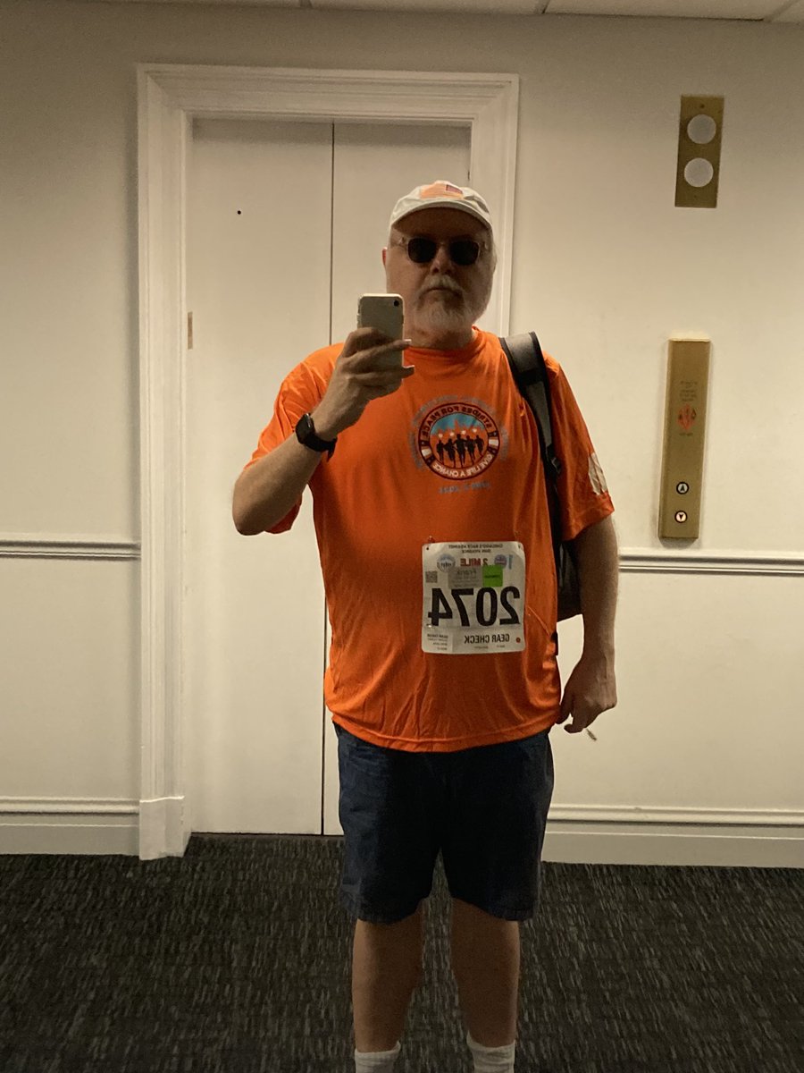 Frank_The_K's tweet photo. #WearOrange #StridesForPeace! https://t.co/iYCAk7VWHu