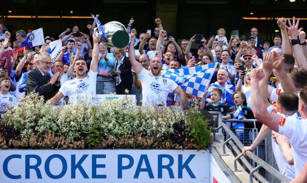 monaghangaa's tweet photo. 🏆⚪️🔵 MONAGHAN ARE THE 
2023 LORY MEAGHER ALL IRELAND CHAMPIONS !!!!!! https://t.co/FAXBmNQ5Hf