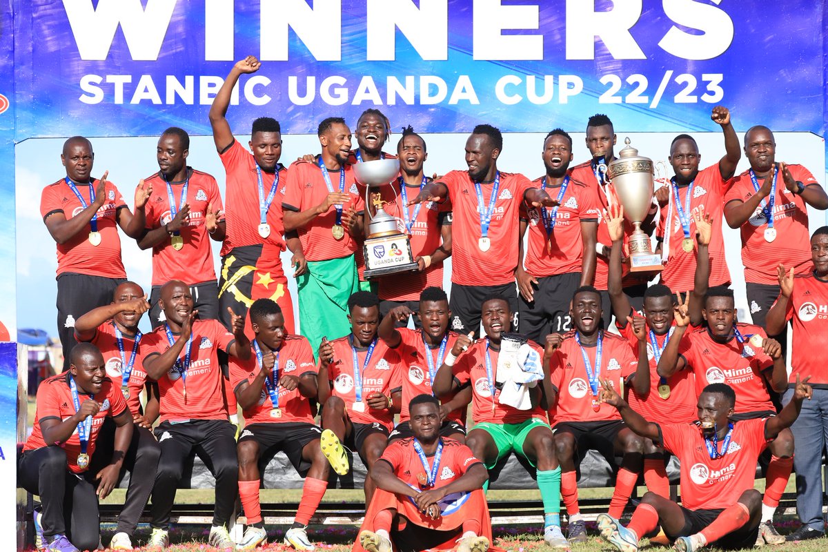 WE ARE THE #CH3MPIONS OF STANBIC UGANDA CUP 2022-2023 💪👏 History Has Been Written (DOUBLE CHAMPIONS)👍 #GodFirst