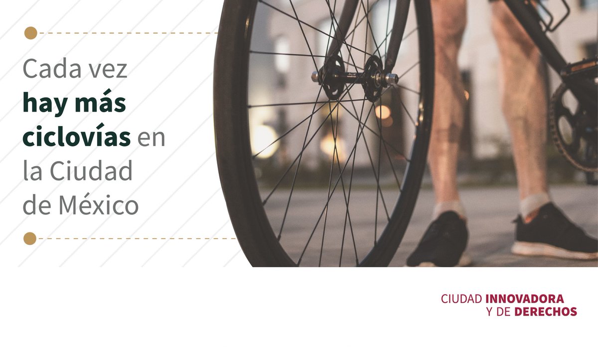 GobCDMX's tweet photo. ¿Qué mejor que celebrar el #DíaMundialDeLaBicicleta en #LaCiudadQueLoTieneTodo? 😎🚲

Te compartimos cinco razones que confirman que es el mejor medio de transporte. 💚 https://t.co/JwBC5pqsRn