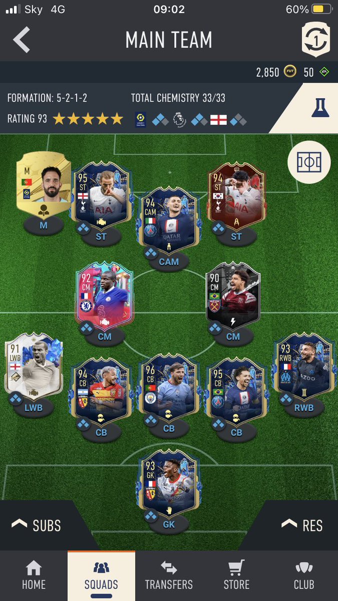 JoeBailey84's tweet photo. @DonkTrading Any improvements? Not many coins at all but getting on the grind for Serie A tots 😄 https://t.co/EN73Z5NlPs