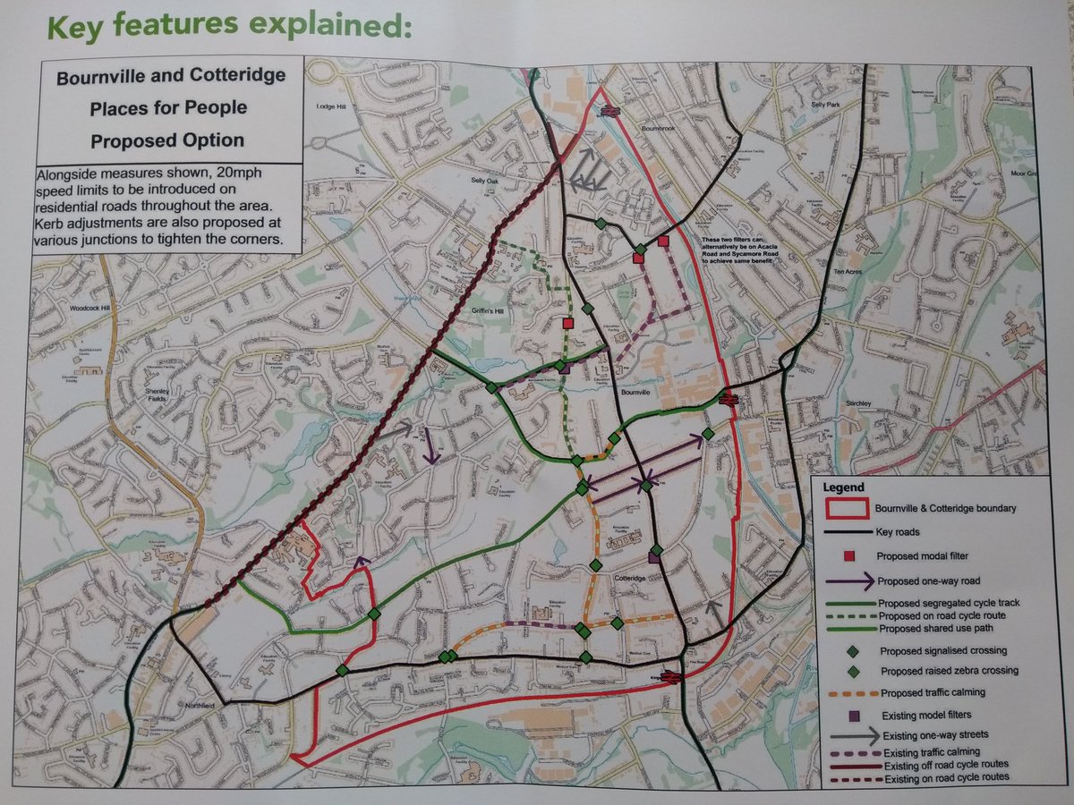 LizClements's tweet photo. Bournville and Cotteridge Places For People consultation is underway! Please feed back your views, consultation closes on 2 July 2023. #streetsforpeople #liveableBrum https://t.co/rVceJNnxsr