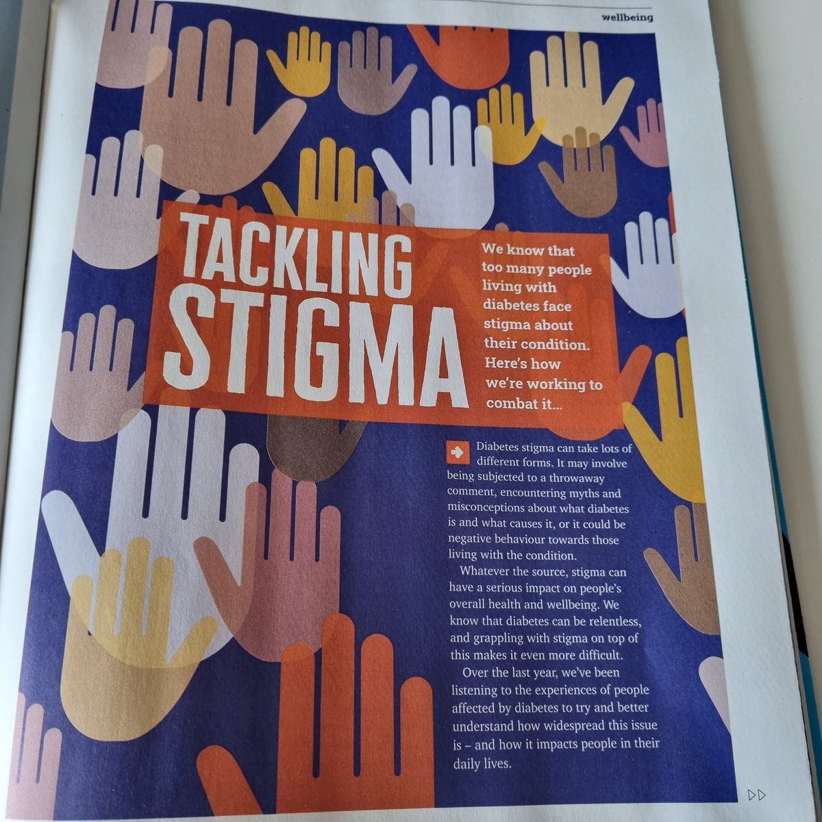 BroomOwl's tweet photo. If you're a @DiabetesUK member, you'll be seeing this #stigma article in our Summer edition of Balance magazine coming though your door soon. We'll also be making this available to everyone (will share a link when it's up) as it's such an important topic #diabetes #gbdoc https://t.co/Bg9WKeFccD