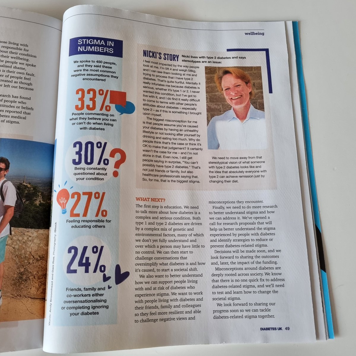 BroomOwl's tweet photo. If you're a @DiabetesUK member, you'll be seeing this #stigma article in our Summer edition of Balance magazine coming though your door soon. We'll also be making this available to everyone (will share a link when it's up) as it's such an important topic #diabetes #gbdoc https://t.co/Bg9WKeFccD