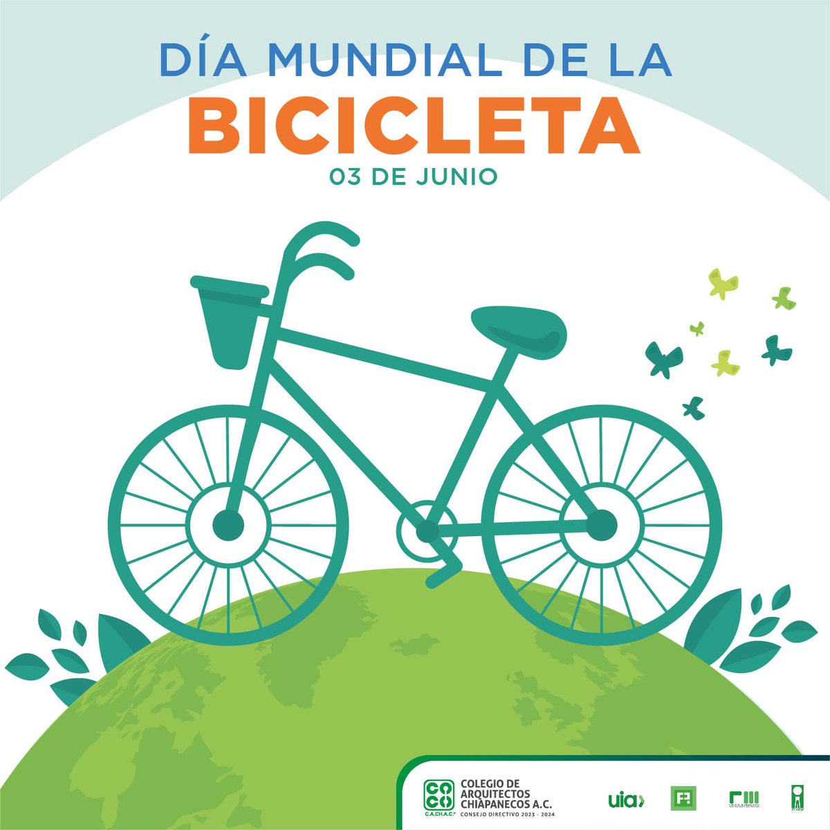 SoyCACHAC's tweet photo. Hoy se conmemora el #DíaMundialDeLaBicicleta, y a propósito de esta fecha, reiteramos la importancia de promover el uso de éste medio de transporte sostenible, que además contribuye al cuidado de nuestra salud.
#CACHAC
#LaUnidadNosFortalece
#DíaMundialDeLaBicicleta https://t.co/XAMjn29YDQ