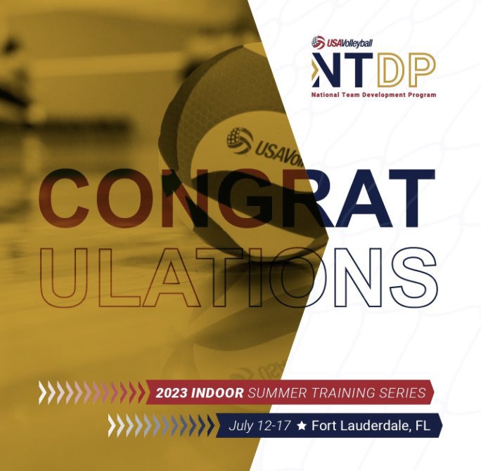 Thank you <a href="/usavolleyball/">USA Volleyball</a> for another amazing opportunity to train with the best!! So excited to be invited back!!