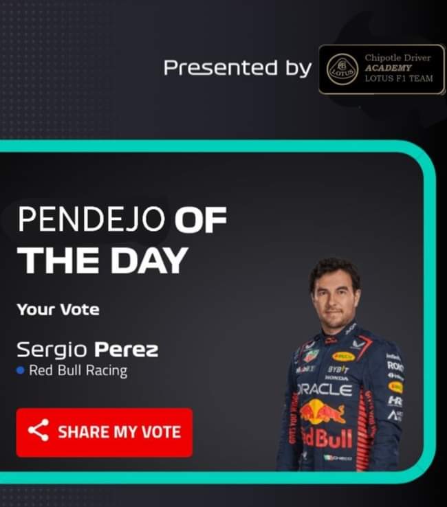 LaDriverTw's tweet photo. Este checo tiene cositas del 2021... https://t.co/vfQPonMprI