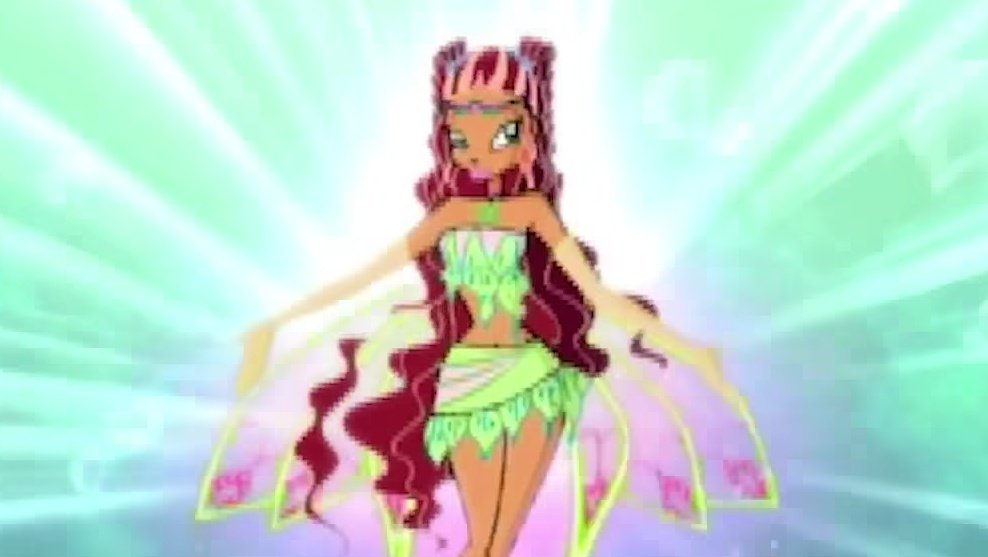 Aisha fairy of having 2 names, 2 versions of Magic Winx and 2 dresses for Enchantix.

#winx #winxclub