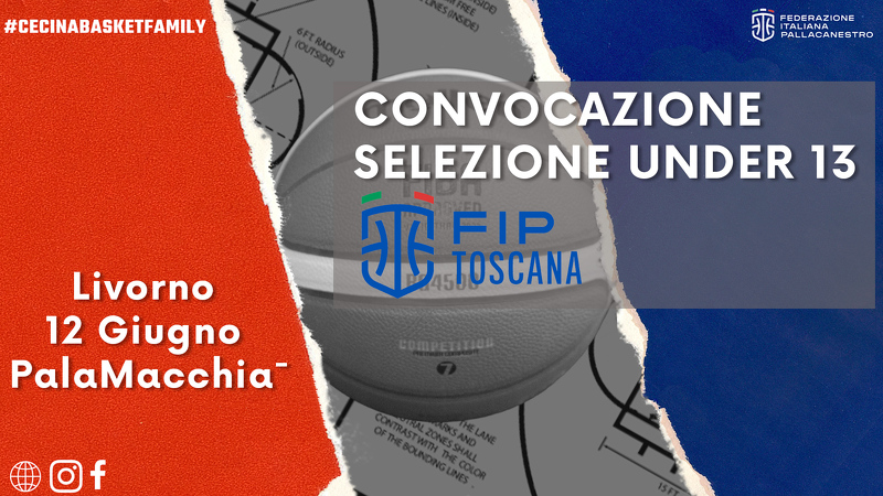 La Fip Toscana ha programmato una serie di allenamenti di selezione per i giocatori under 13 e anche in questa occasione il Basket Cecina invierà tre ragazzi della leva 2010 in occasione dell’allenamento programmato per lunedì 12 giugno dalle 15.00

basketcecina.com/under-13-convo…