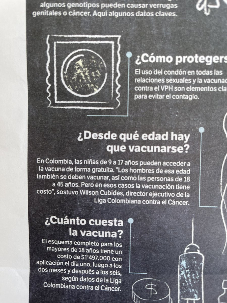AlejandroGL2014's tweet photo. Todas las mujeres entre los 9 y los 17 años se deben vacunar contra el Virus del Papiloma Humano VPH, para ellas es gratis en el Programa de vacunación estatal.
Los hombres también deberían ser vacunados (esperamos que el Minsalud les incluya pronto) aún cuando con costo. https://t.co/rE9xrdoSKH