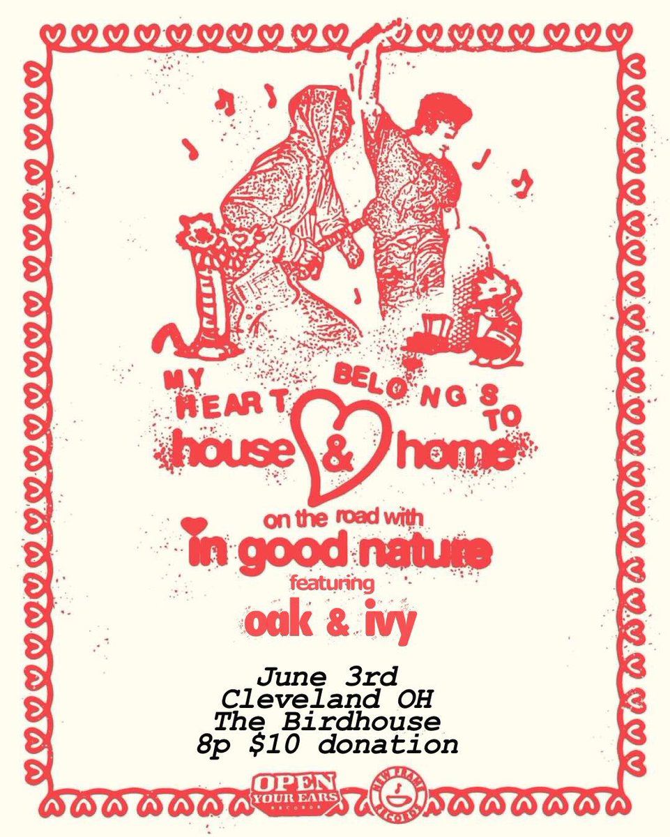 Kicking off our tour with <a href="/HouseandHomeRVA/">House & Home</a> tonight in Cleveland! Hit us up for the address. 🫡