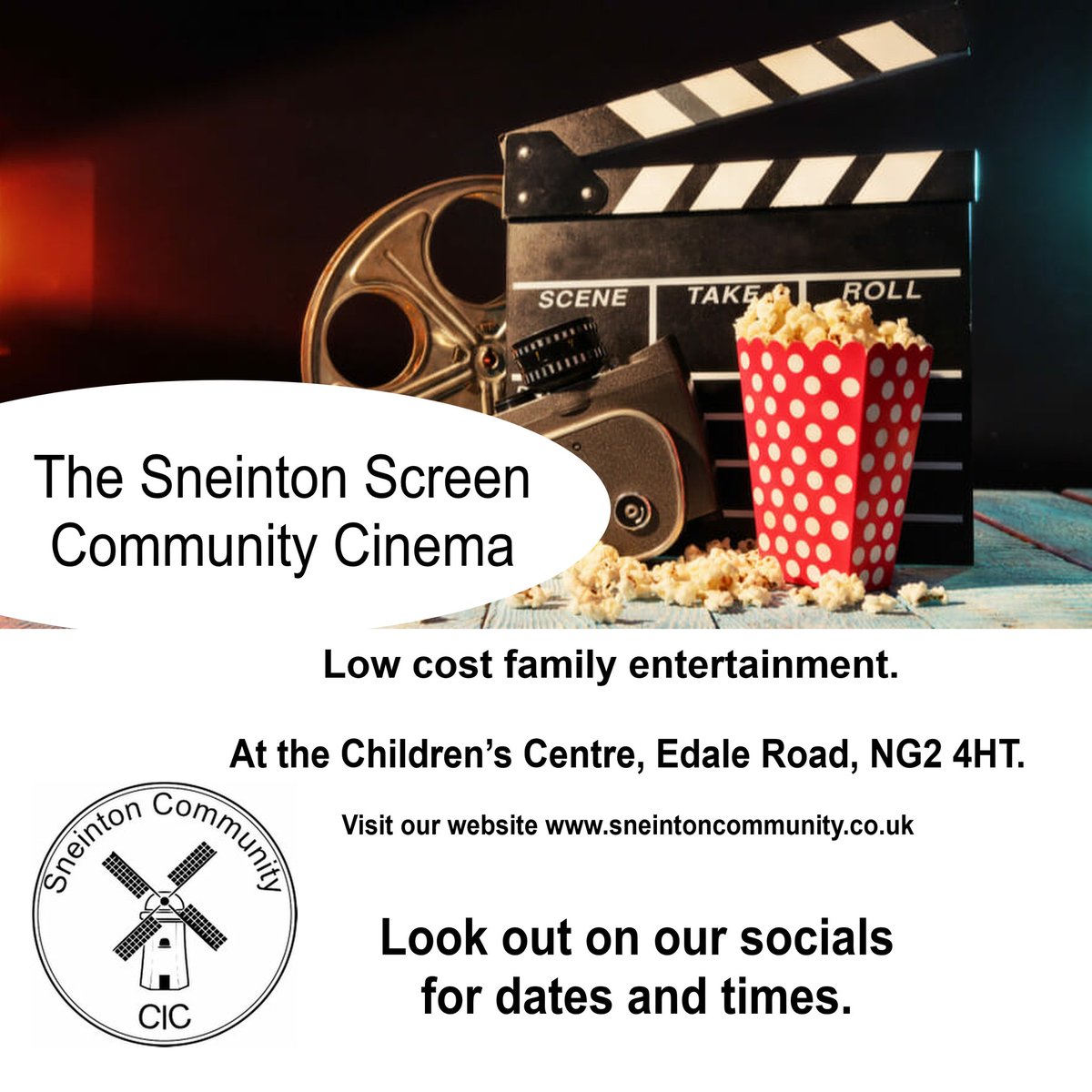 Keep your eyes peeled! Low cost family entertainment at our centre.
#sneinton #sneintoncommunity 
#sneintondales