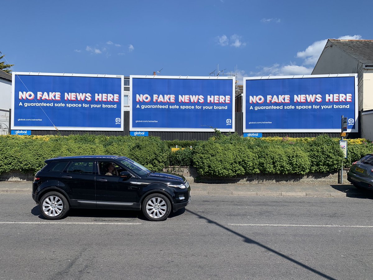 Thank you @global for the best Twitter profile wallpaper opportunity🙌 Profile-updated😎 #OOH #NoFakeNewsHere #Littlehampton