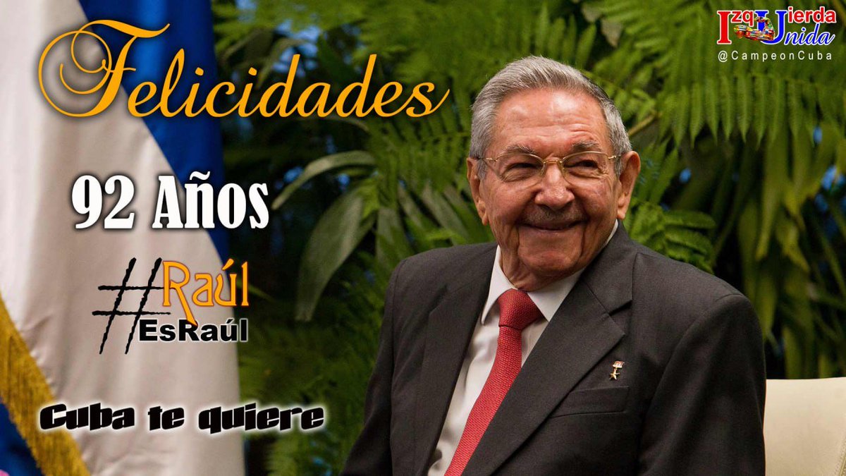 VIVA LA REVOLUCIÓN CUBANA🇨🇺
  #RaúlEsRaúl 
     ⭐⭐⭐⭐

   #IslaRebelde
