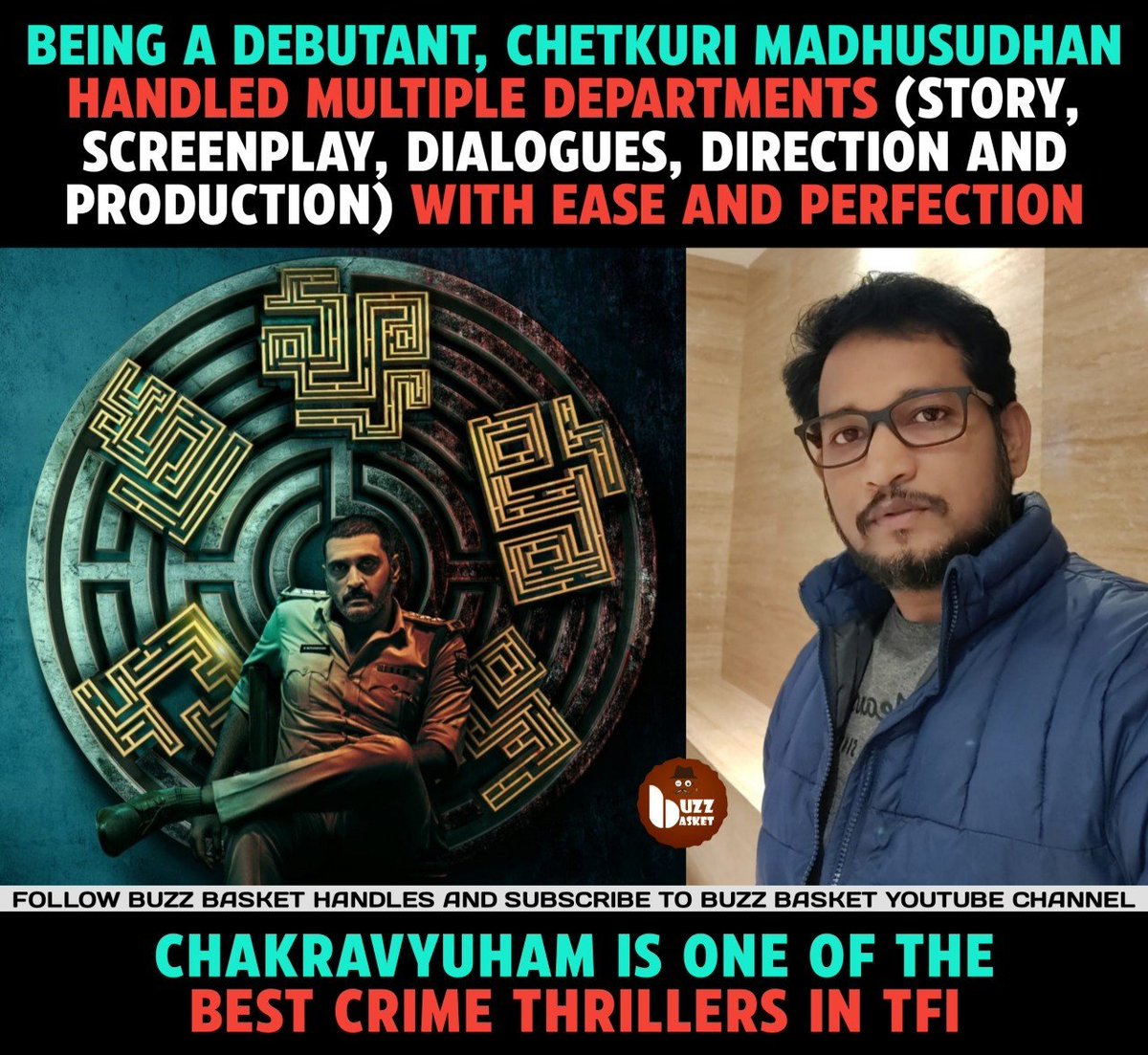 #Chakravyuham is one of the best crime thrillers in #TFI.

#Ajay #GnaneswariKandregula #ChetkuriMadhusudhan #Chakravyuham