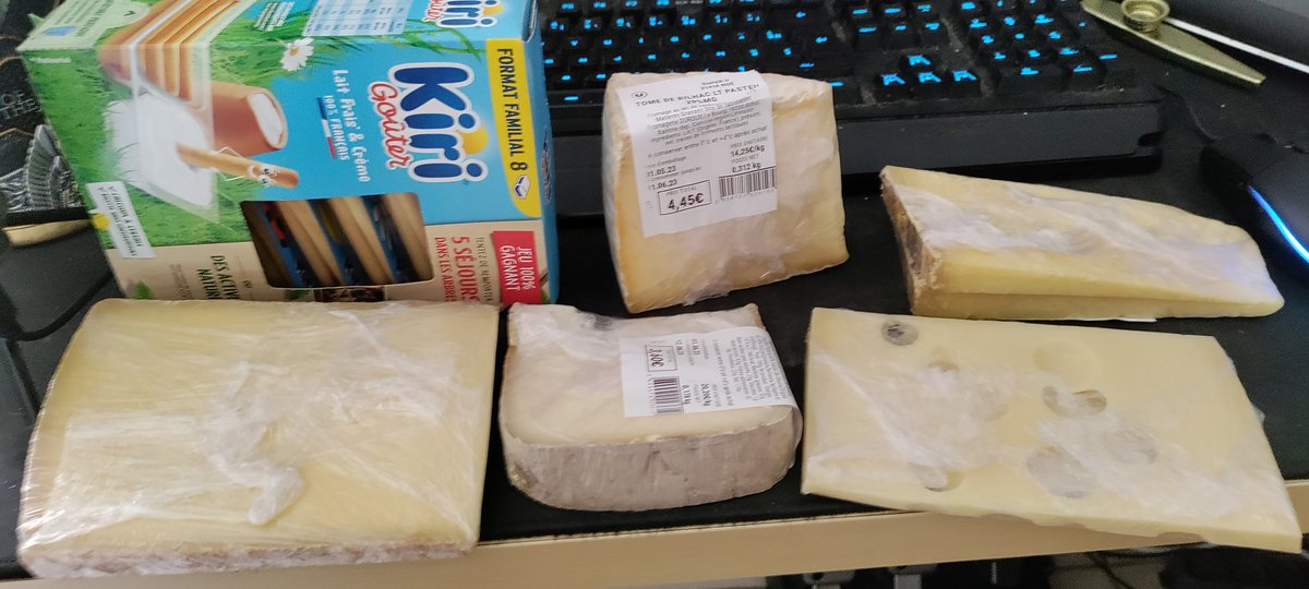 Je suis un grand amateur de fromages 😘