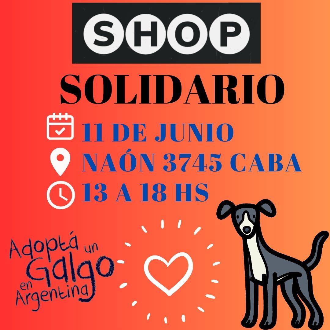 AdoptaUnGalgo's tweet image. 2° evento 2023 del Shop Solidario!
Domingo 11 de junio de 13 a 18hs,  Rómulo Naón 3745 (Saavedra, CABA).
Encontrarán de todo..: collares, pretales, abrigos, chapitas, juegos y más!
Ventas 100% a beneficio de los galgos, para seguir rescatando. ¿Nos siguen?
instagram.com/adoptaungalgo