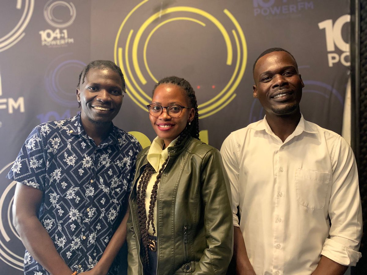 It was great fun this afternoon as our team leader #HajarahFavour together with Pr @Onderi16 represented the team athe #StreetBeat on @powerfmuganda hosted by the best @DJVictor256 
Hope you enjoyed