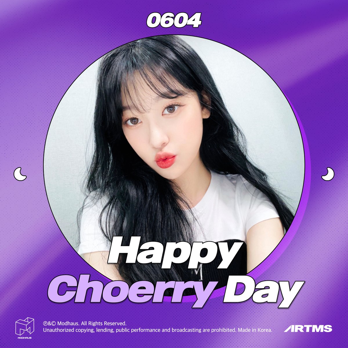 🎂💜Happy Choerry Day💜🥳

오늘은 행복이 ✖️604배! 
최리와 함께 행복이 가득한 날을 보내요~🍒
생일 축하해!🎉

#ARTMS #Choerry #최리 #チェリ