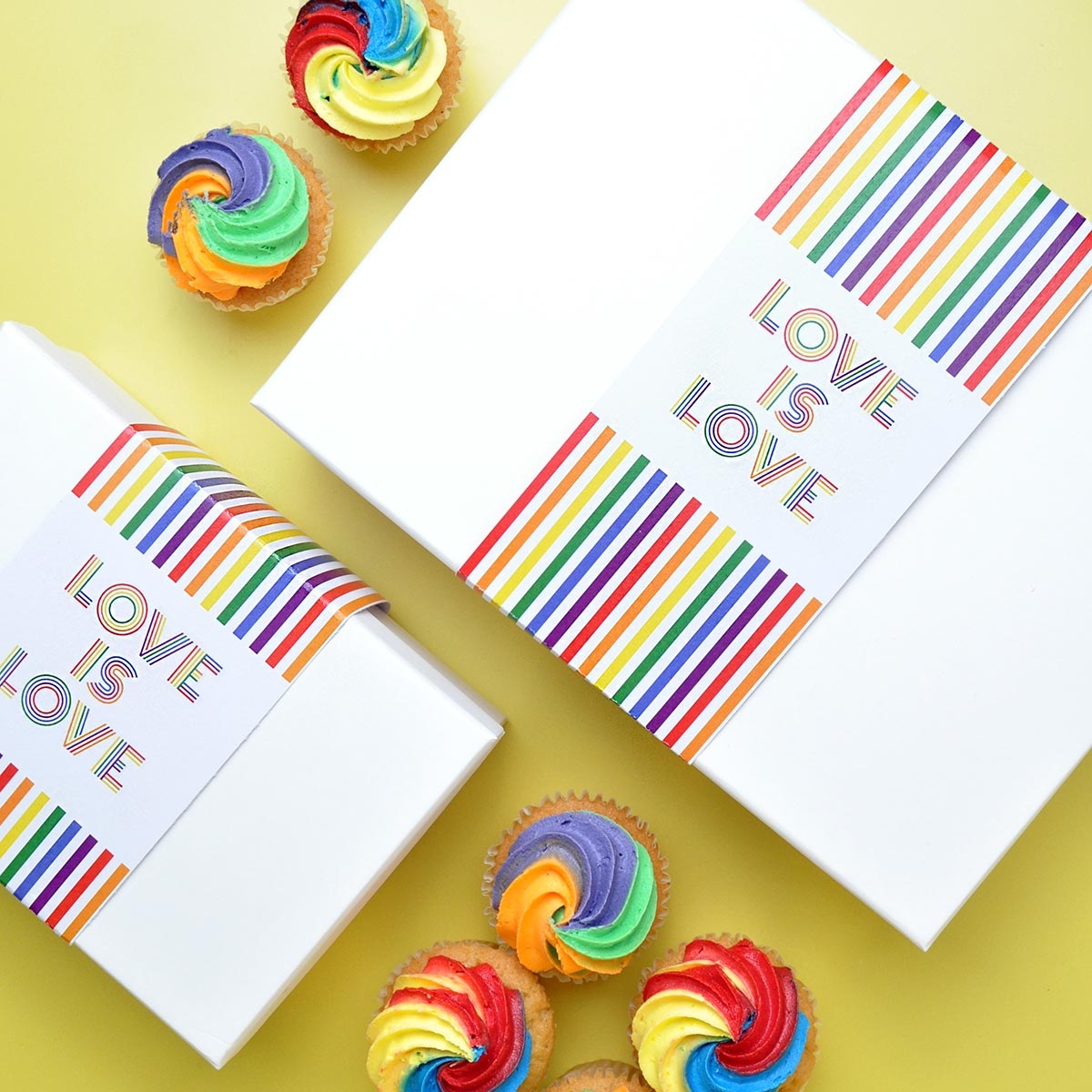 Elevate & personalise your cupcake gift with our in-house printing of belly bands, sleeves & stickers 🌈

rachaelskitchen.co.uk/cupcakes/pride…

#loveislove #pridemonth #pride2023 #brandedmerchandise #brandedcupcakes #logocupcakes #pridecupcakes #cupcakes #bakery #rainbow