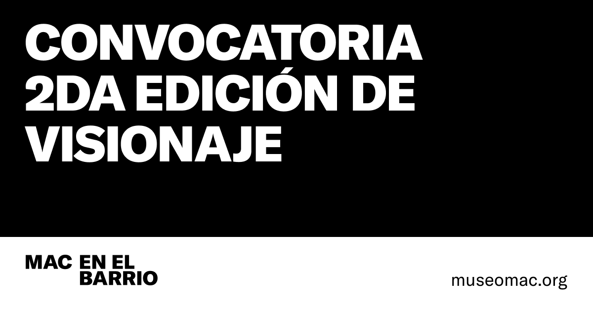museomacpr's tweet photo. El #MAC y La 18, Unidad Audiovisual del MAC, anuncian la convocatoria de la 2da ediciΓ³n de la serie de cortometrajes #VISIONAJE.
La fecha lΓmite para participar es el 1 de julio de 2023 a las 11:59 pm.
Para informaciΓ³n https://t.co/KmXuPYUx91 https://t.co/IUWkHWX0pn