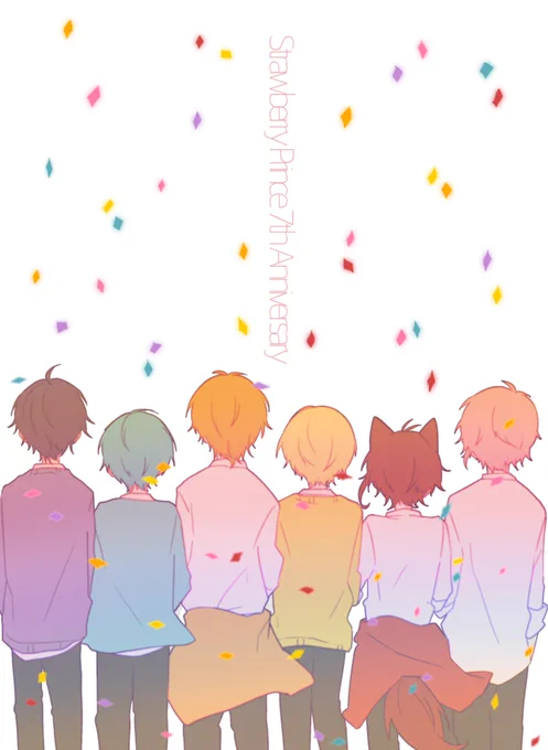 すとぷり7周年おめでとうございます。  #すとぷり7周年 #すとぷり7thAnniversary