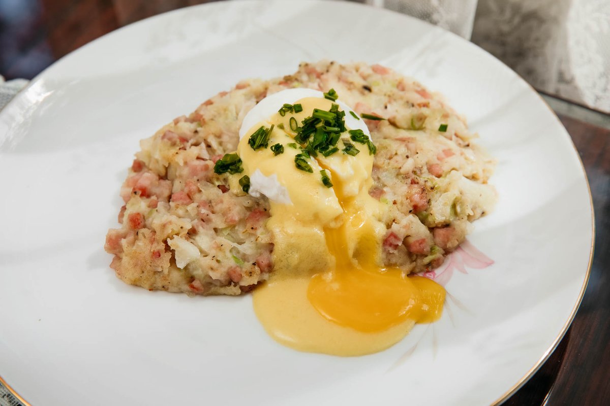 Join us for National Egg Day on June 3rd! Come try our Scotch Eggs, Eggs Benedict with Fruit or our *new* Vegetable Korma served over Rice with Poached Egg. spt.to/ADKppA