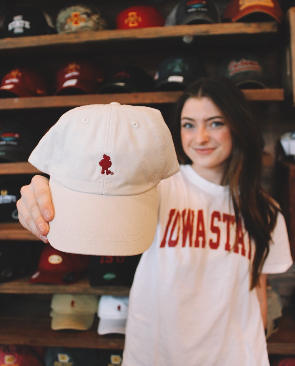In need of a new hat? Our hat wall has got you covered 👏😍#shopbarefoot #cyclONEnation #iowastate #cyclones