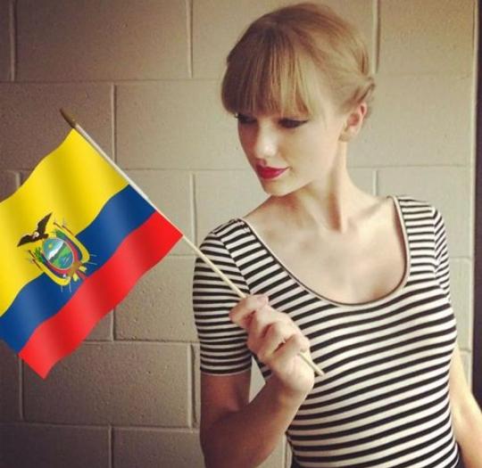 Taylor Swift Ecuador on Twitter "Eres Swiftie y vives en Ecuador y quieres que Tay venga al