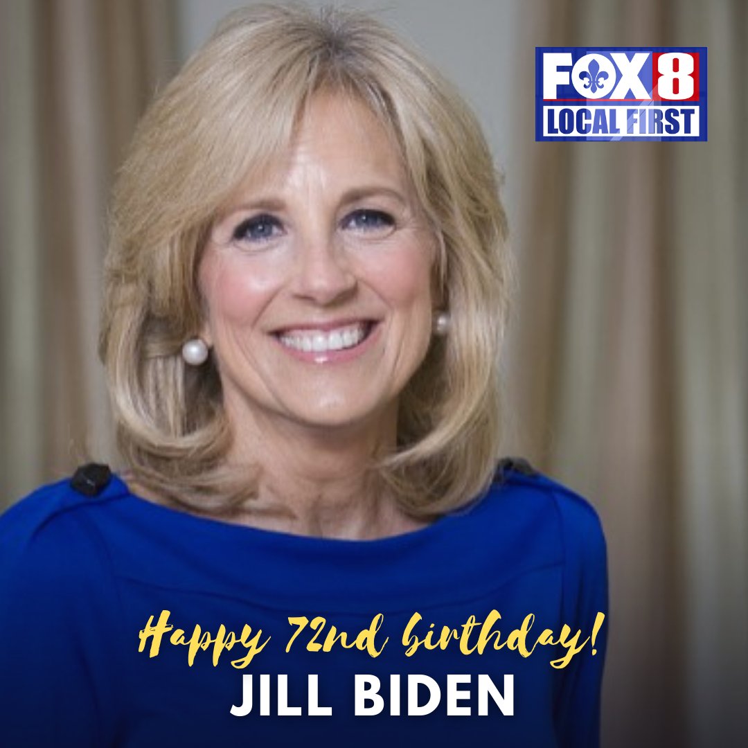 Happy birthday to Dr. Jill Biden! The First Lady turned 72 on Saturday! 
