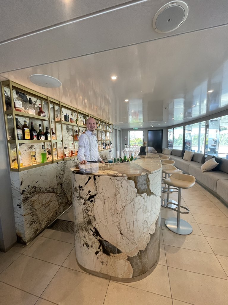 CruiseAdviser's tweet photo. Delectable drinking and dining venues onboard @ScenicLuxury Scenic Eclipse II #ScenicWonder #ScenicEclipse #ScenicCruises https://t.co/bZliwKMyED