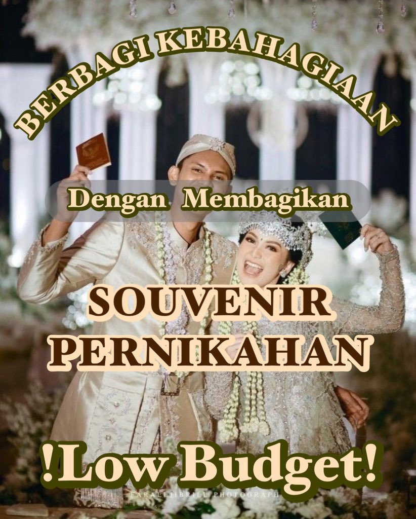 ourlittleshop10's tweet photo. Kumpulan Souvenir Pernikahan Yang Berfaedah&amp;Lucu LOW BUDGET✨!

“Save Aja dulu🤗”

—A THREAD https://t.co/EQmuBsz90t