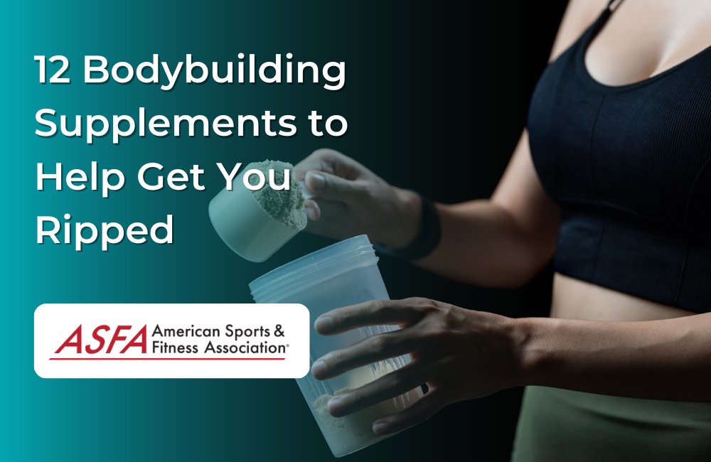 12 Bodybuilding Supplements to Help You Get Ripped - #asfafitness #asfacertified #personaltrainer mailchi.mp/americansporta…