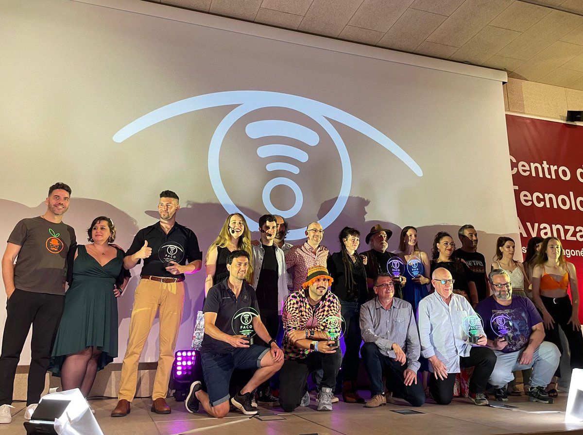 PalancaDr's tweet photo. Quien dijo que los canales pequeños, de nicho, y sobre aventuras gráficas no podían ganar un premio de videojuegos? 
Rompiendo estigmas con el resto de ganadores de los @PremiosPACO !!! 
#pointandclick
#lucasartslomeho
#vivaelretro
#yosoycolatupegamento 
@pointandclickle https://t.co/IJZ1mdzmYd