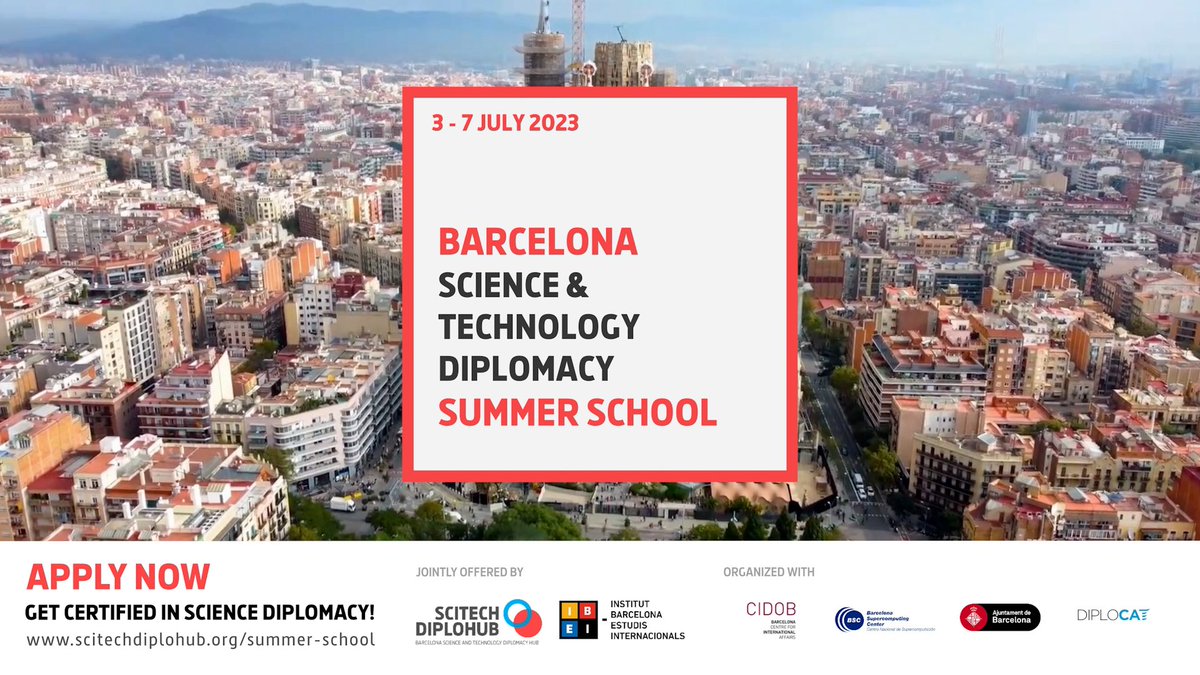 SciTech DiploHub (@scitechdiplohub) on Twitter photo 🌍 As highlighted by the #OECD and numerous other global institutions, #Barcelona’s #ScienceDiplomacy constitutes a best practice of multi-stakeholder cooperation.
🎓 Our #SciDipSchool with <a href="/IBEI/">Institut Barcelona d'Estudis Internacionals</a> will bring in practitioners & experts to share best practices in #SciDip. 🌍 As highlighted by the #OECD and numerous other global institutions, #Barcelona’s #ScienceDiplomacy constitutes a best practice of multi-stakeholder cooperation.
🎓 Our #SciDipSchool with <a href="/IBEI/">Institut Barcelona d'Estudis Internacionals</a> will bring in practitioners & experts to share best practices in #SciDip.