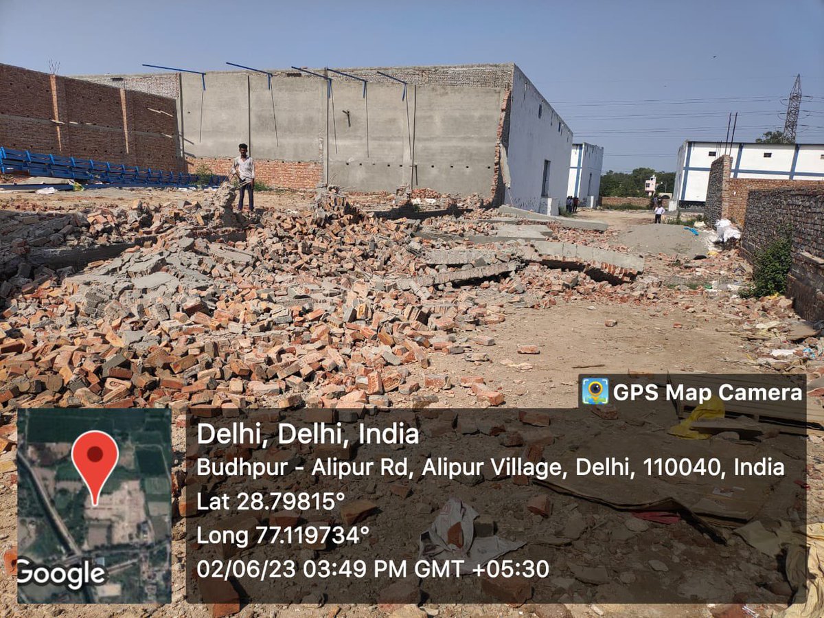 SDM Alipur tweet media